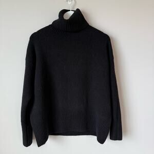 & Other Stories | Black Turtleneck Cozy Warm Sweater Size XS